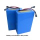 128mm 1-Meter PVC Heat Shrink Sleeve Black for Lithium Cell Pack