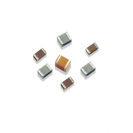 10uF (10000nF) 50V Capacitor – 0805 SMD Package (pack of 5)