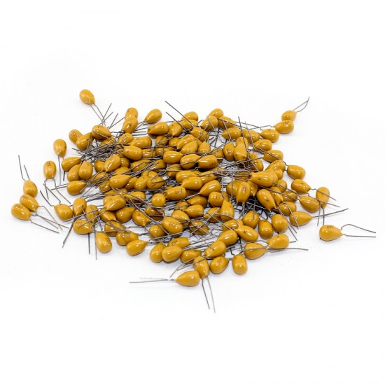 10uF 16V Tantalum Capacitor DIP (pack of 5)