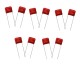 0.22uF 400V DIP Polyester Film Capacitor (Pack of 10)