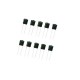 3.3nF (0.0033uF – 2A332J) – 100V Polyester Film Capacitor-(pack of 10)