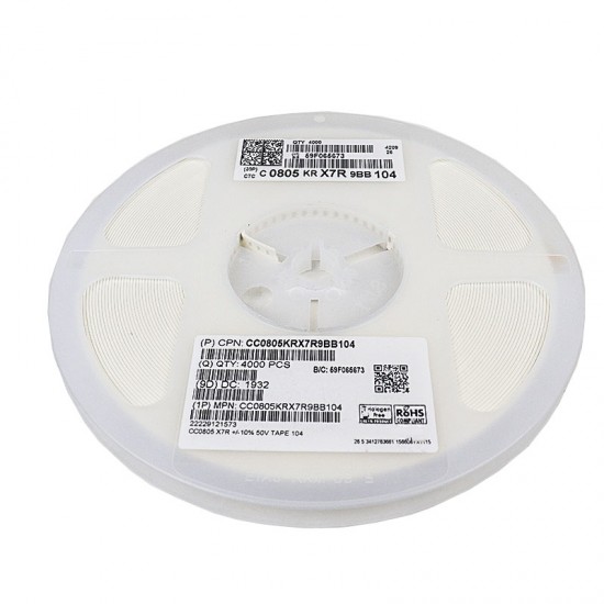 100nf 50v 805 MLCC Capacitor(Reel of 4000)
