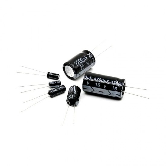 100uF 50V 20% Chip Type Aluminum Electrolytic Capacitor SMT-(pack of 5)