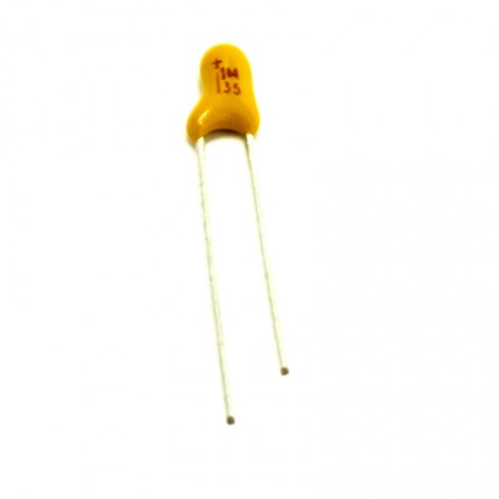 1uF 35V Tantalum DIP Capacitor (Pack of 5)