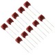 2.2nF 100V DIP Polyester Film Capacitor (Pack of 10)