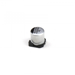 22 uF 25V Surface Mount Electrolytic Capacitor (Pack of 20)