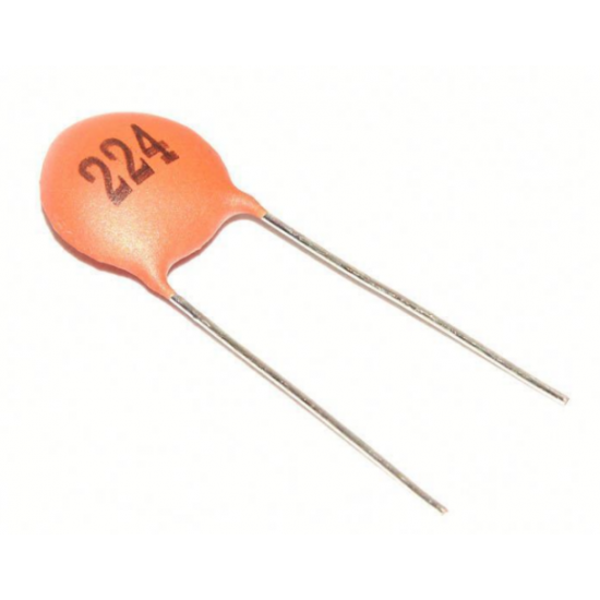 220nF 50V Ceramic Capacitor DIP (pack of 50)