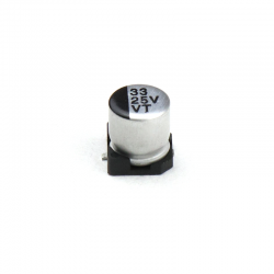 33 uF 25V Surface Mount Electrolytic Capacitor (Pack of 20)