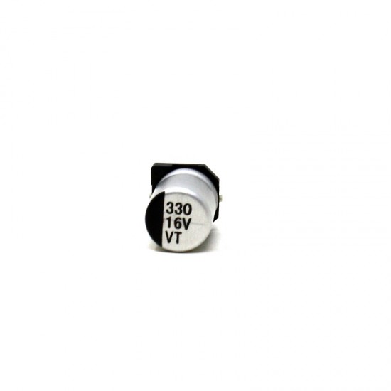 330uF 16V DC Polymer Aluminium SMD Capacitor (Pack of 20)