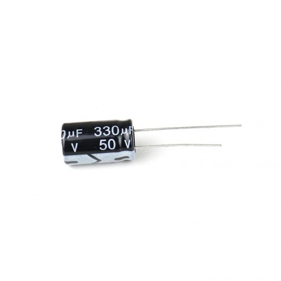 330uf 50V Through Hole 10×17 Electrolytic Capacitor (Pack of 500)
