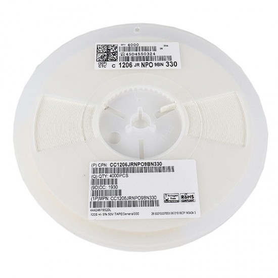 33pf 50v 1206 MLCC Capacitor(Reel of 4000)