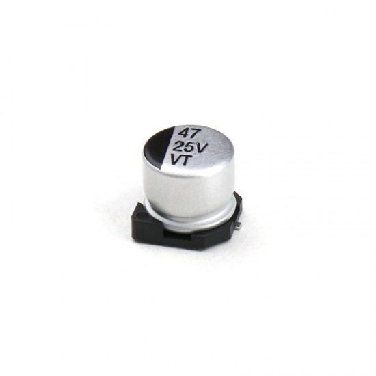 47uf 25V Surface Mount Electrolytic Capacitor (Reel of 1000)