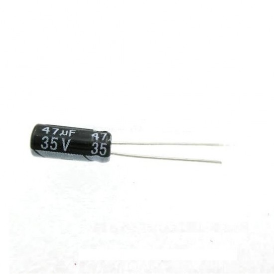 47uf 35V Through Hole 5*11 Electrolytic Capacitor (Pack of 1000)