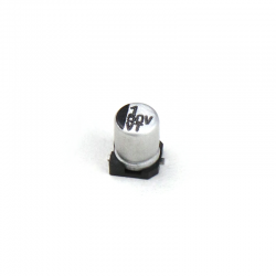 1 uF 50V Surface Mount Electrolytic Capacitor (Pack of 20)