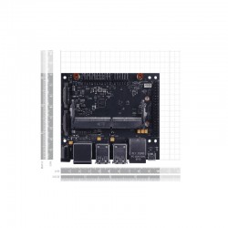 A206 Carrier Board for Jetson Nano/Xavier NX/TX2 NX with compact function design and same size of NVIDIA Jetson Xavier™ NX carrier board