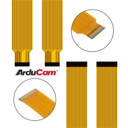 Arducam 300mm Ribbon Flex Extension Cable for Raspberry Pi Zero & W Camera (Pack of 2)