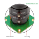 Arducam HQ Camera for Jetson Nano and Xavier NX, 12.3MP 1/2.3 Inch IMX477 with 6mm CS-Mount Lens