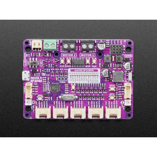 Cytron Maker Pi RP2040 : Simplifying Robotics with Raspberry Pi RP2040