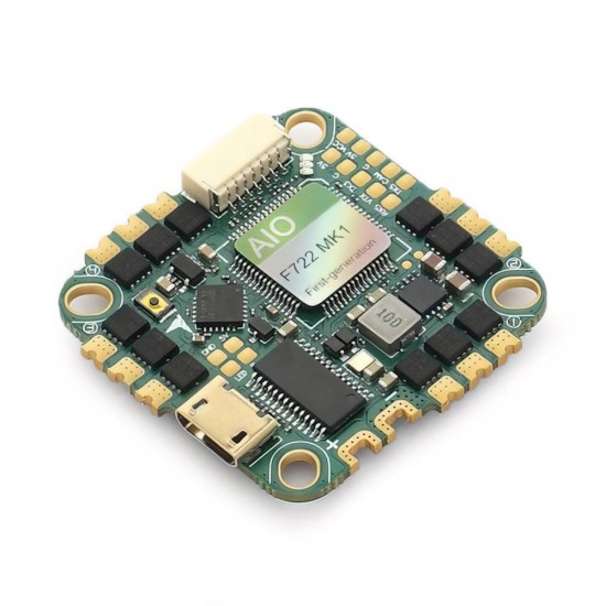 Diatone Mamba MK1 AIO F722 FC + 35A BLHeli_S 2-6S ESC - Internal USB