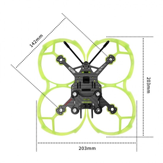 GEPRC CineLog 35 P 3.5" Cinewhoop Drone Frame Kit - Performance Edition
