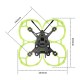 GEPRC CineLog 35 P 3.5" Cinewhoop Drone Frame Kit - Performance Edition