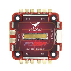 HGLRC Forward 65A L431 3-6S Blheli_32 4-In-1 ESC