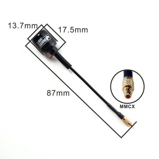 HGLRC Hammer Mini 2.5dBi 5.8G RHCP Antennna