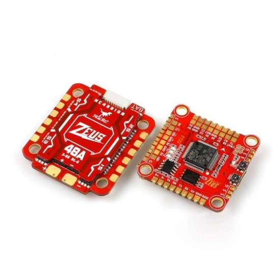 HGLRC Zeus F748 F722 Flight Controller + 48A 3-6S BL_S 4in1 ESC Stack