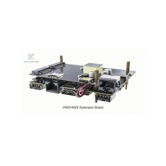 Khadas VIM3 Basic SBC 2GB RAM 16GB eMMC Development Board Amlogic A311D SBC with 5.0 TOPS NPU