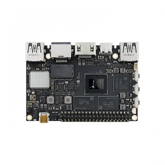 Khadas VIM4 Amlogic A311D2 SBC Supports 4K UI and HDMI Input