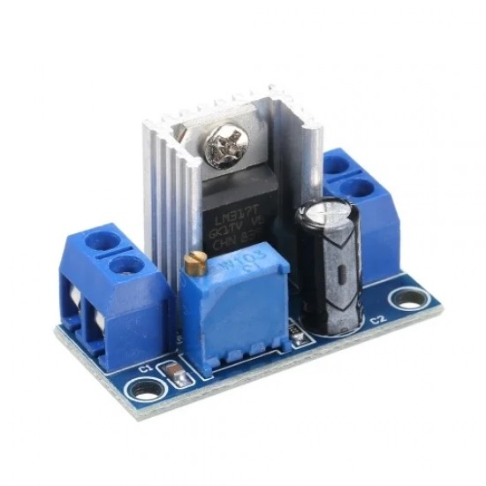 LM317 DC Linear Regulator, DC-DC 4.5~40V Turn 1.2~37V, Step Down Power Module, Adjustable