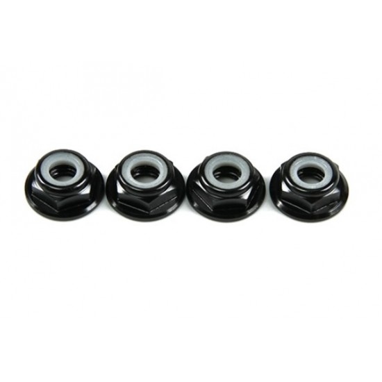 M5 Hex Self-Locking Low-Profile Nut (4Pcs)