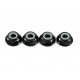 M5 Hex Self-Locking Low-Profile Nut (4Pcs)