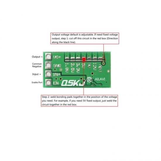 12v-24v to 5V 3A Super Mini Super Size DC Step-Down Module With 97.5% Efficiency