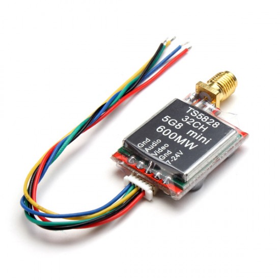Mini TS5828 FPV Set 5.8G 32CH 600mW AV RC Transmitter