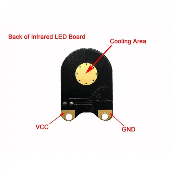 Night Vision Sensitive Infrared Light 3W for Raspberry Pi Camera