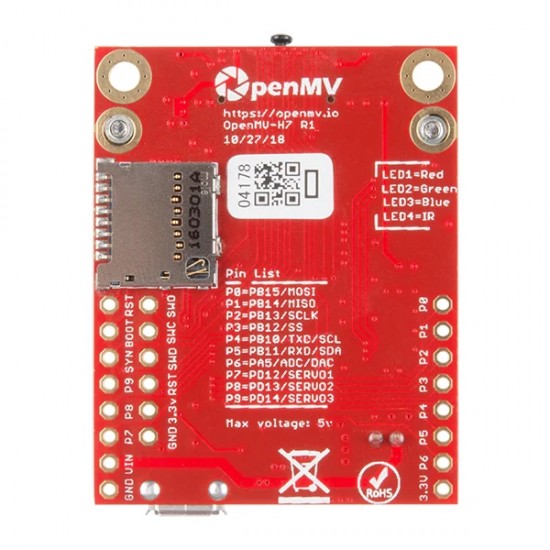 OpenMV Cam H7 – A Machine Vision Camera Module