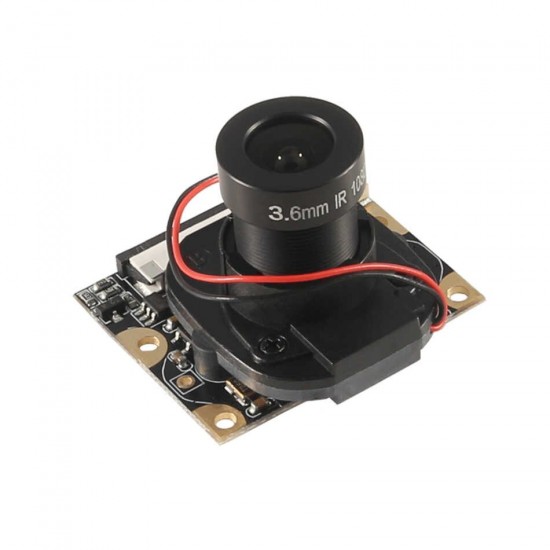 OV5647 5MP 1080P IR-Cut Camera for Raspberry Pi 3/4 with Manual Day Night Mode