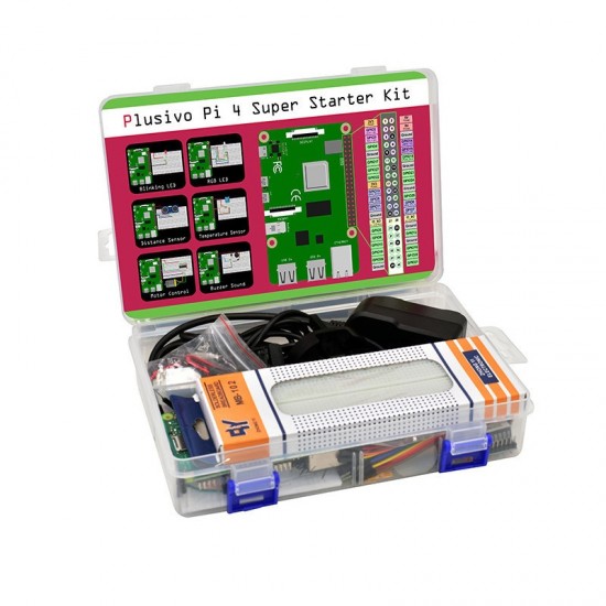 Plusivo Pi 4 Super Starter Kit without Raspberry Pi