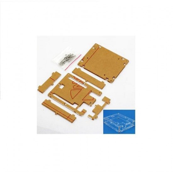 Raspberry Pi 2 and 3 Model B/B+ ABS Transparent Modular case