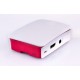 Official Raspberry Pi 3 Case of Raspberry Pi 3 Model B and B+ (Red-White)