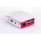 Official Raspberry Pi 3 Case of Raspberry Pi 3 Model B and B+ (Red-White)