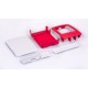 Official Raspberry Pi 3 Case of Raspberry Pi 3 Model B and B+ (Red-White)