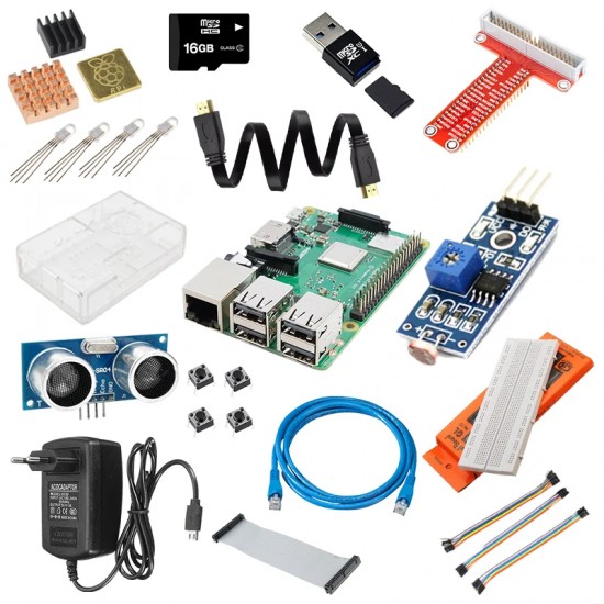 Raspberry Pi 3 Model B+ ADVANCED Starter Kit
