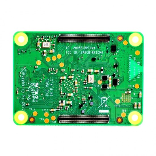Raspberry Pi Compute Module 4 C1GB Ram – 8GB eMMC- No WiFi (Lite)