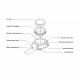Official Raspberry Pi High Quality Camera with Interchangeable Lens Base