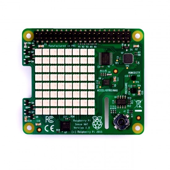 Raspberry Pi Sense HAT for the Pi 3/2/B+/A+ Model