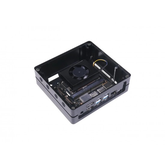 reComputer Jetson-20-1-H1 with Jetson Xavier NX module, Aluminium Case, Pre-Installed JetPack System (Without Adapter)