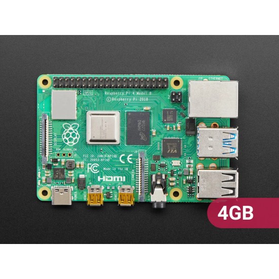 Raspberry Pi 4 Model-B with 4 GB RAM