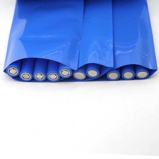Sequre PVC Heat Shrinkable Sleeve Shrinkable Skin Battery Cover Insulating Film Of Packaging Tube For Power Battery Pack Of Lithium Battery